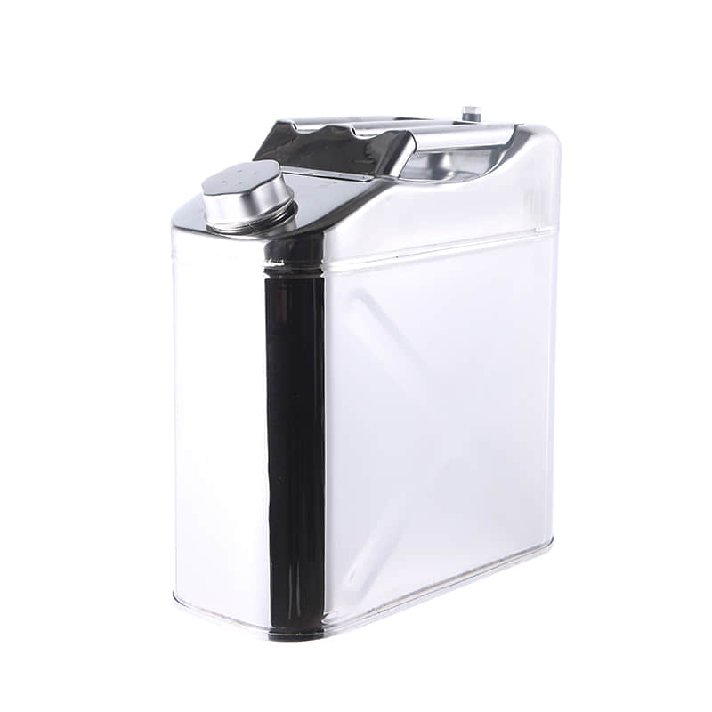 Vertical type Stainless Steel jerry can