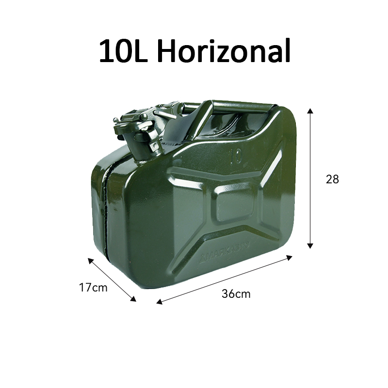 Horizontal type Jerry can 10L