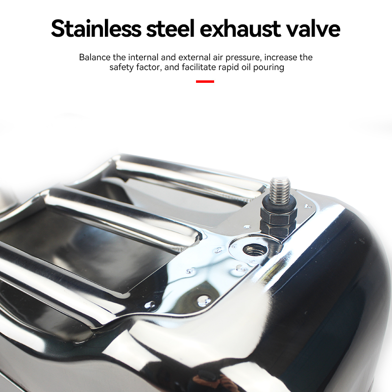 304 Stainless Steel Vertical type Jerrycan