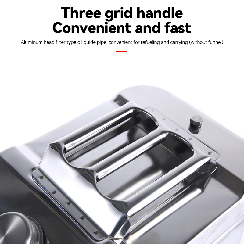 Square type 304 Stainless Steel jerry can 10-25L