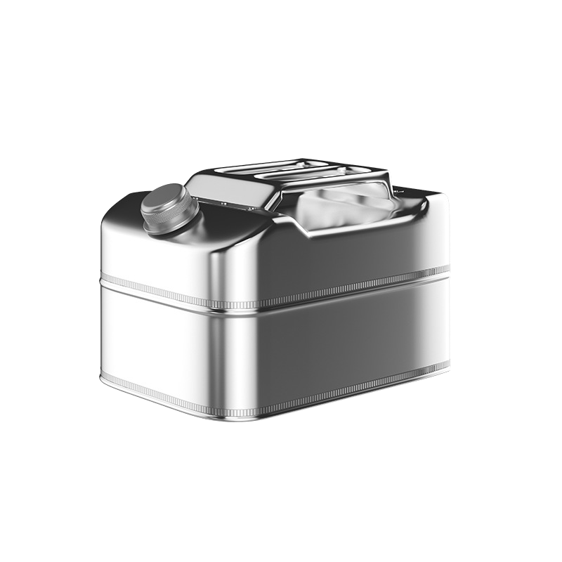 Square type 304 Stainless Steel jerry can 10-25L