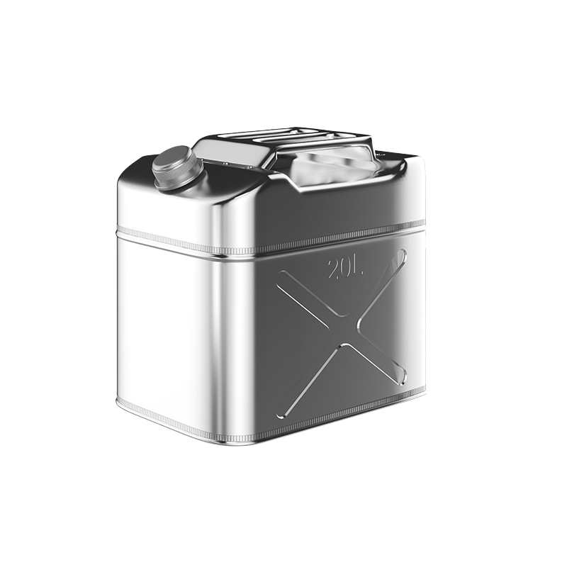 Square type 304 Stainless Steel jerry can 10-25L