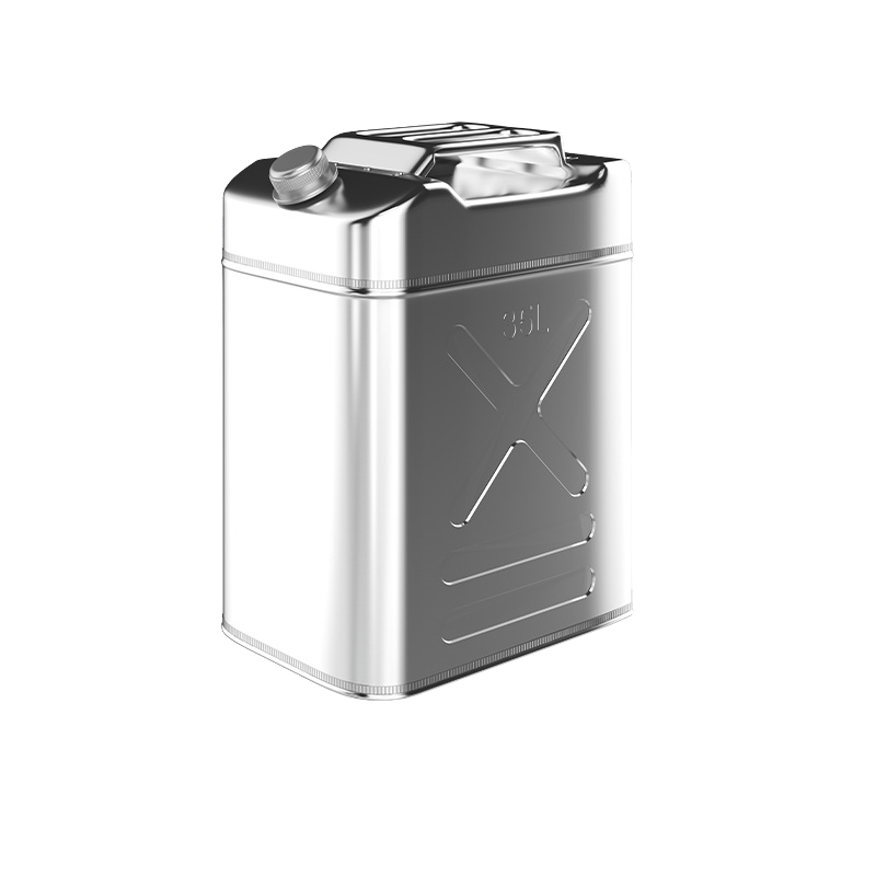 Square type 304 Stainless Steel jerry can 30-40L