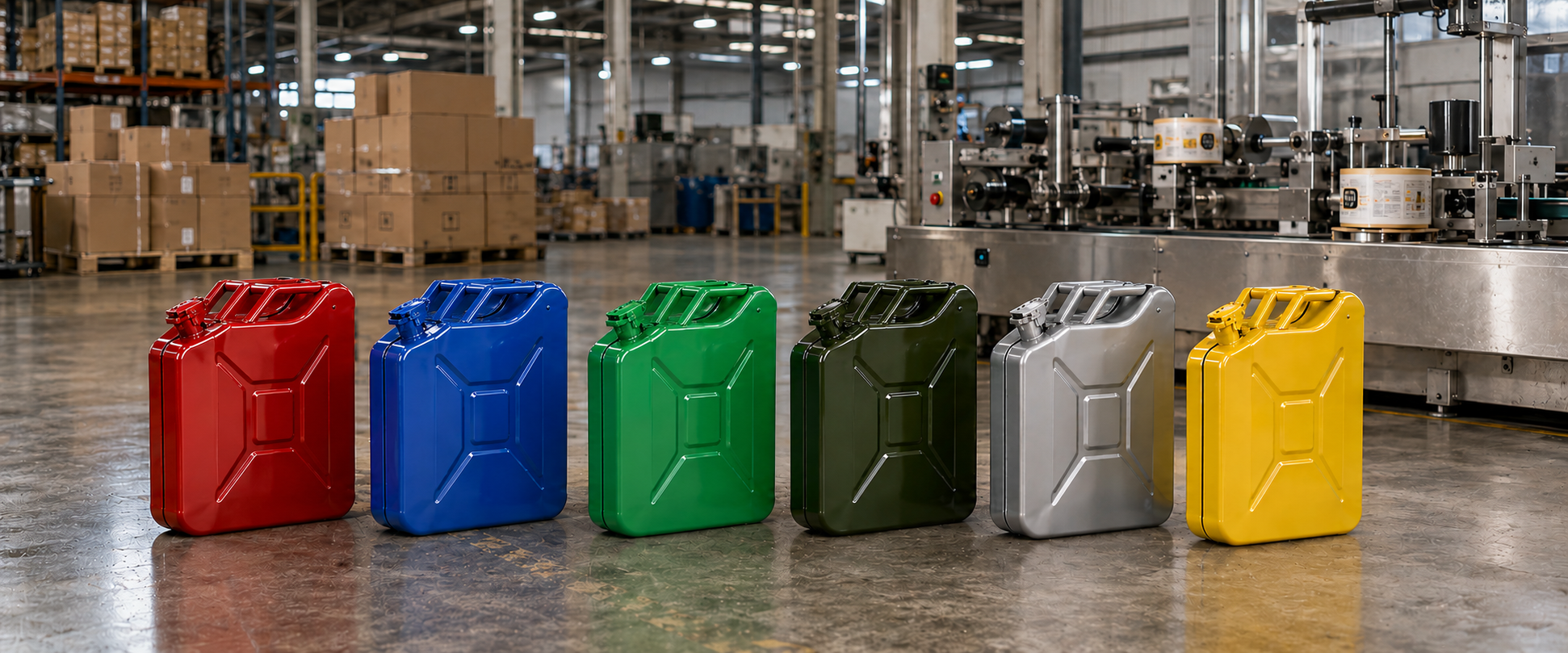 UN Certified Jerry Can Manufacturer | Metal Fuel Can Supplier | GUYUE