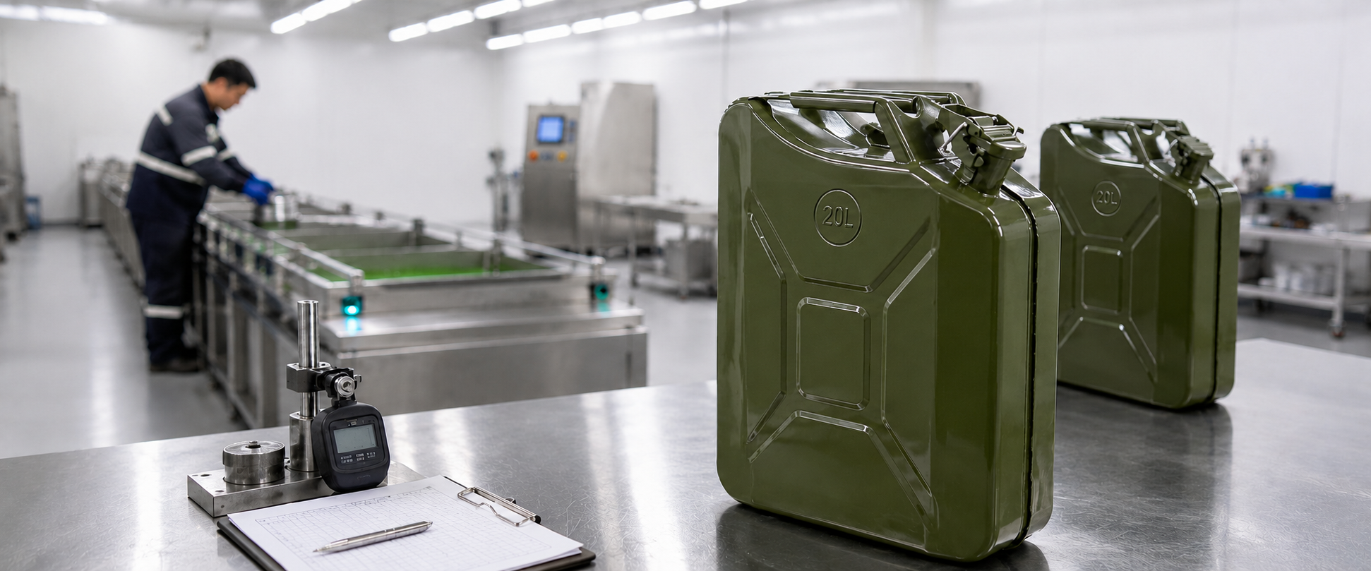 UN Certified Jerry Can Manufacturer | Metal Fuel Can Supplier | GUYUE