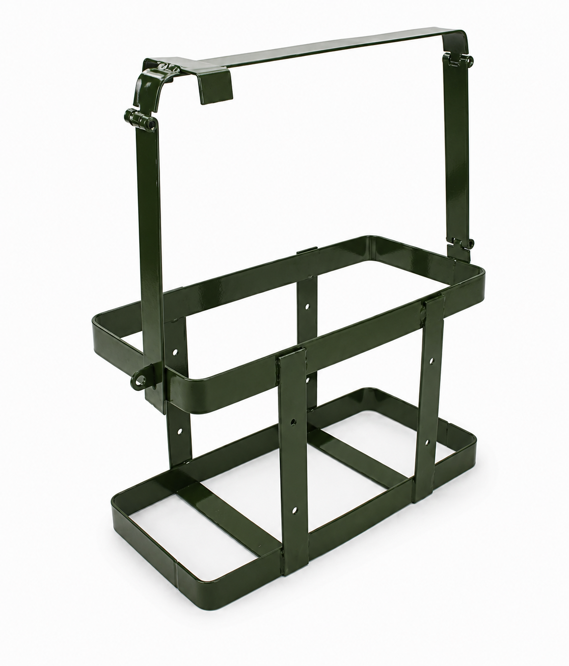 Military Jerry Can Rack | Heavy Duty Steel Fuel Can Holder